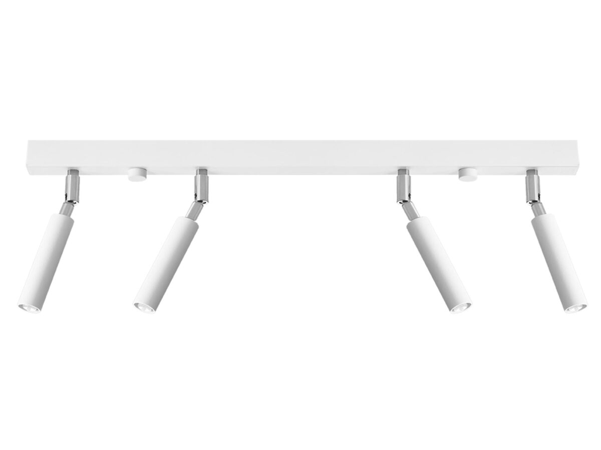 Moderne Aluminium-Deckenleuchte 4-flammig 60×3 cm URSA 4