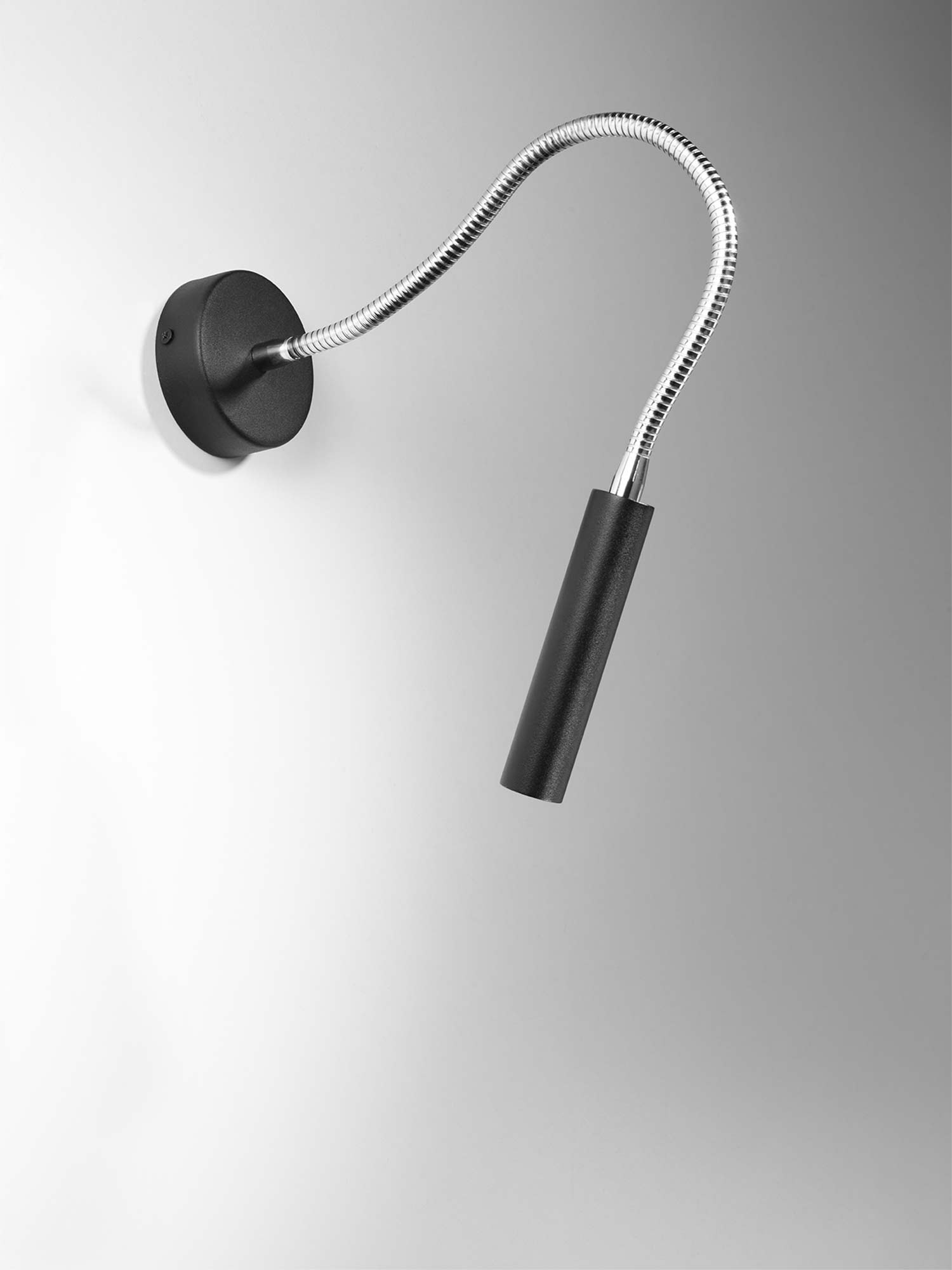 Minimalistyczny kinkiet ścienny z giętkim ramieniem LED Minimalistyczny kinkiet ścienny z giętkim ramieniem LED