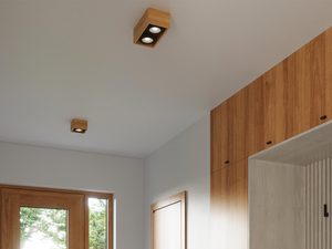 Miniatura 3 - LED lampa v dřevěné oprawie nad kuchyní, světlo punktowe