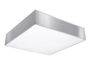 Miniatura 3 - Moderní černá LED lampa stropní v tvaru kwadratu