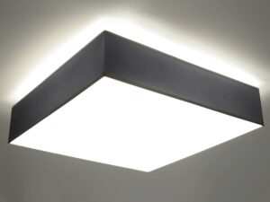 Miniatura 5 - Černá čtvercová LED lampa z měkkým světlem