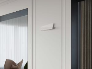 Miniaturka 5 - Nowoczesny salon z kinkietem ściennym w kolorze białym