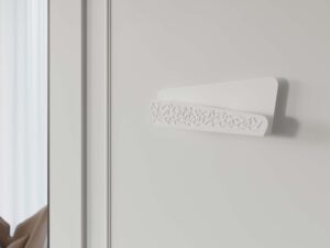 Miniaturka 4 - Biała lampa ścienna z efektem światła rozproszonego