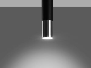 Miniatura 5 - Černý LED nástěnné svítidlo z miedzianym povrchovou úpravou, moderní styl
