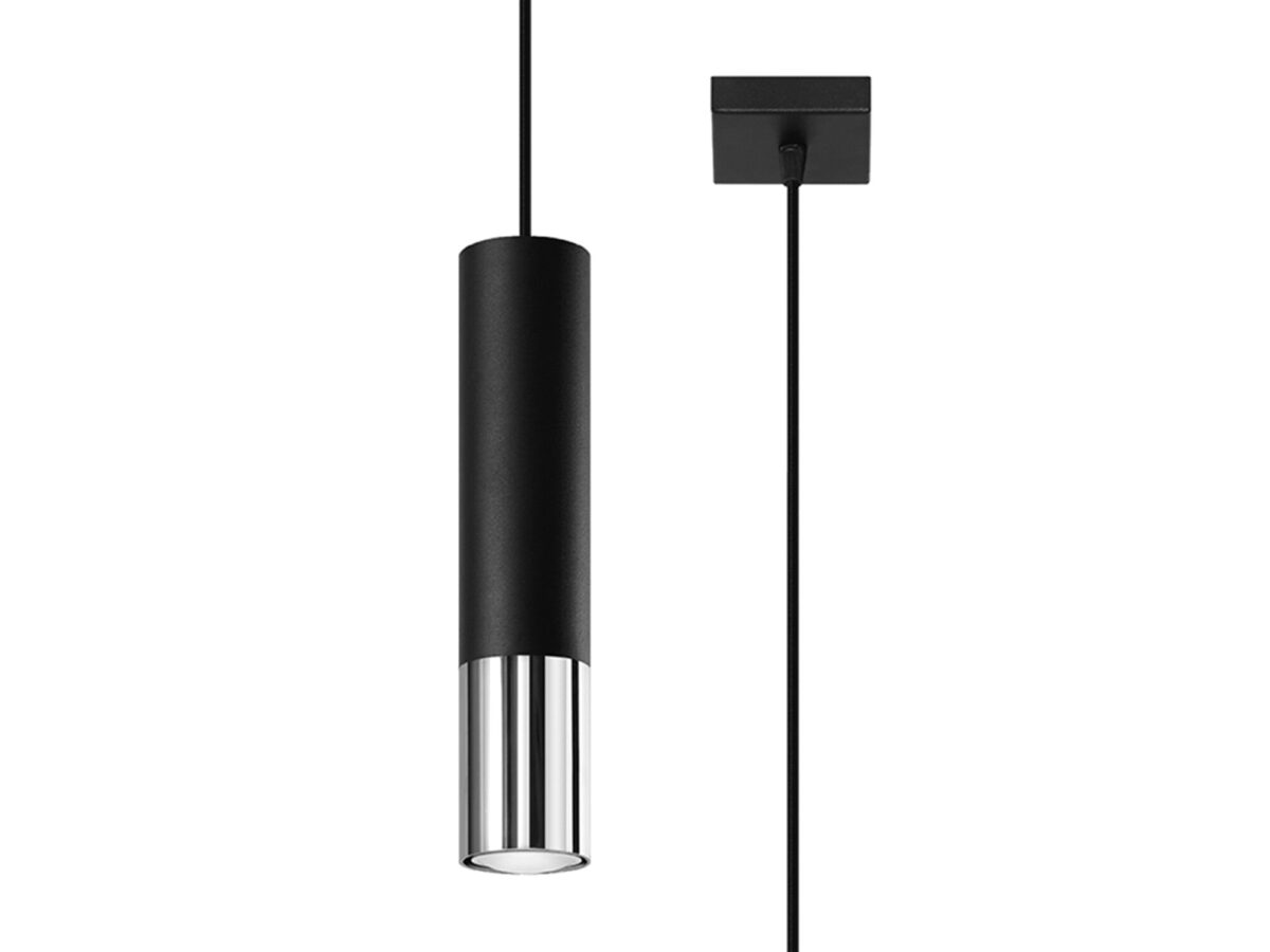 Moderne minimalistische Pendelleuchte 8 cm GU10 LORENA 1