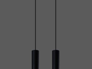 Miniaturka 6 - Lampa LED z dwoma tubami o miedzianym wykończeniu