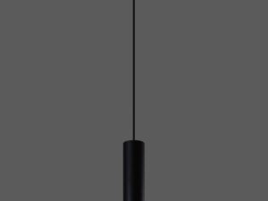 Miniaturka 8 - Czarna lampa LED z miedzianą końcówką do montażu sufitowego