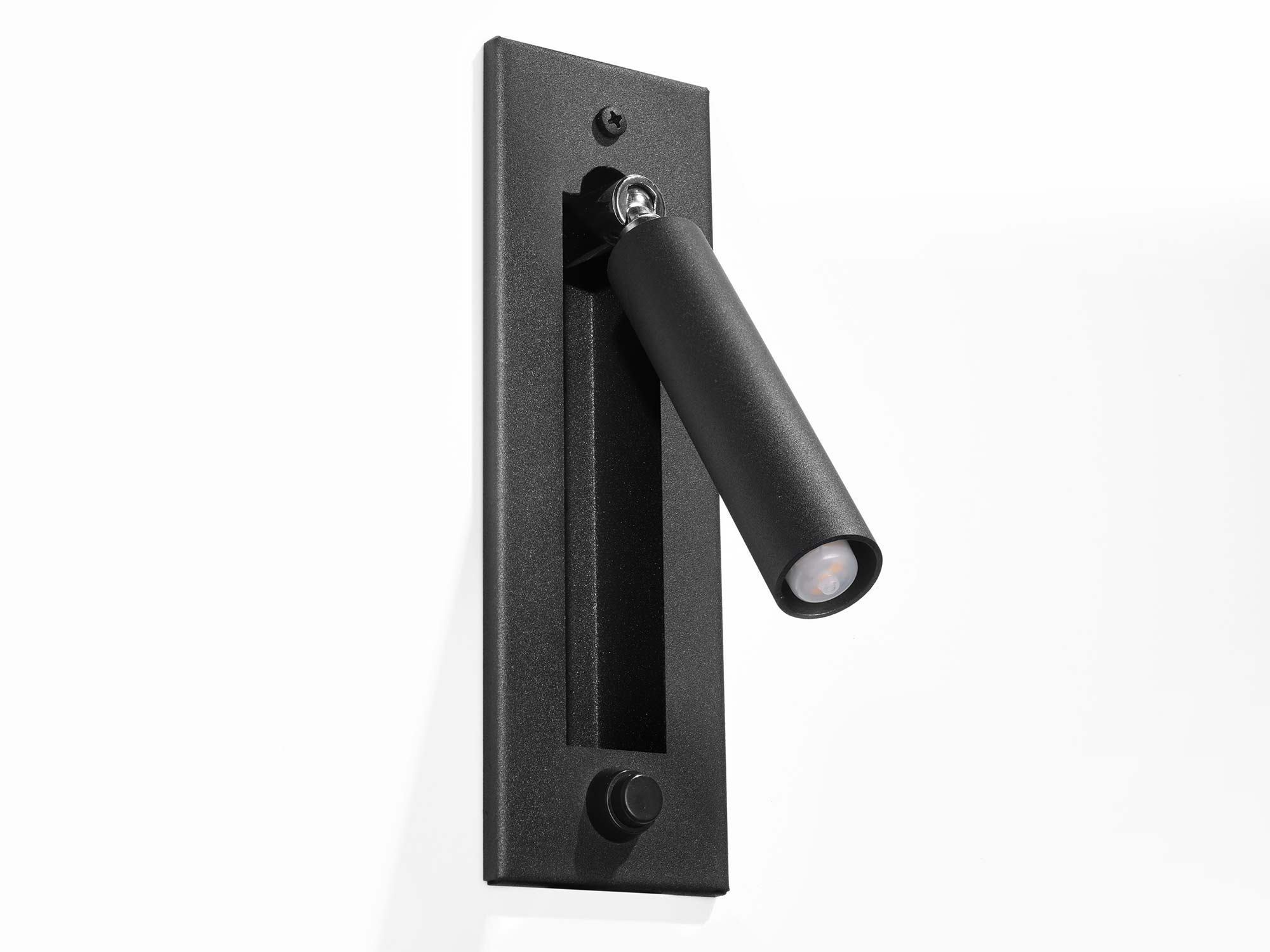 Reflektor LED z ramieniem wychylanym, świecący w dół