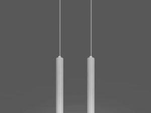 Miniaturka 8 - Wizualizacja techniczna lampy z dwoma tubami LED