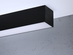 Miniaturka 3 - Nowoczesna lampa ścienna w kolorze czarnym