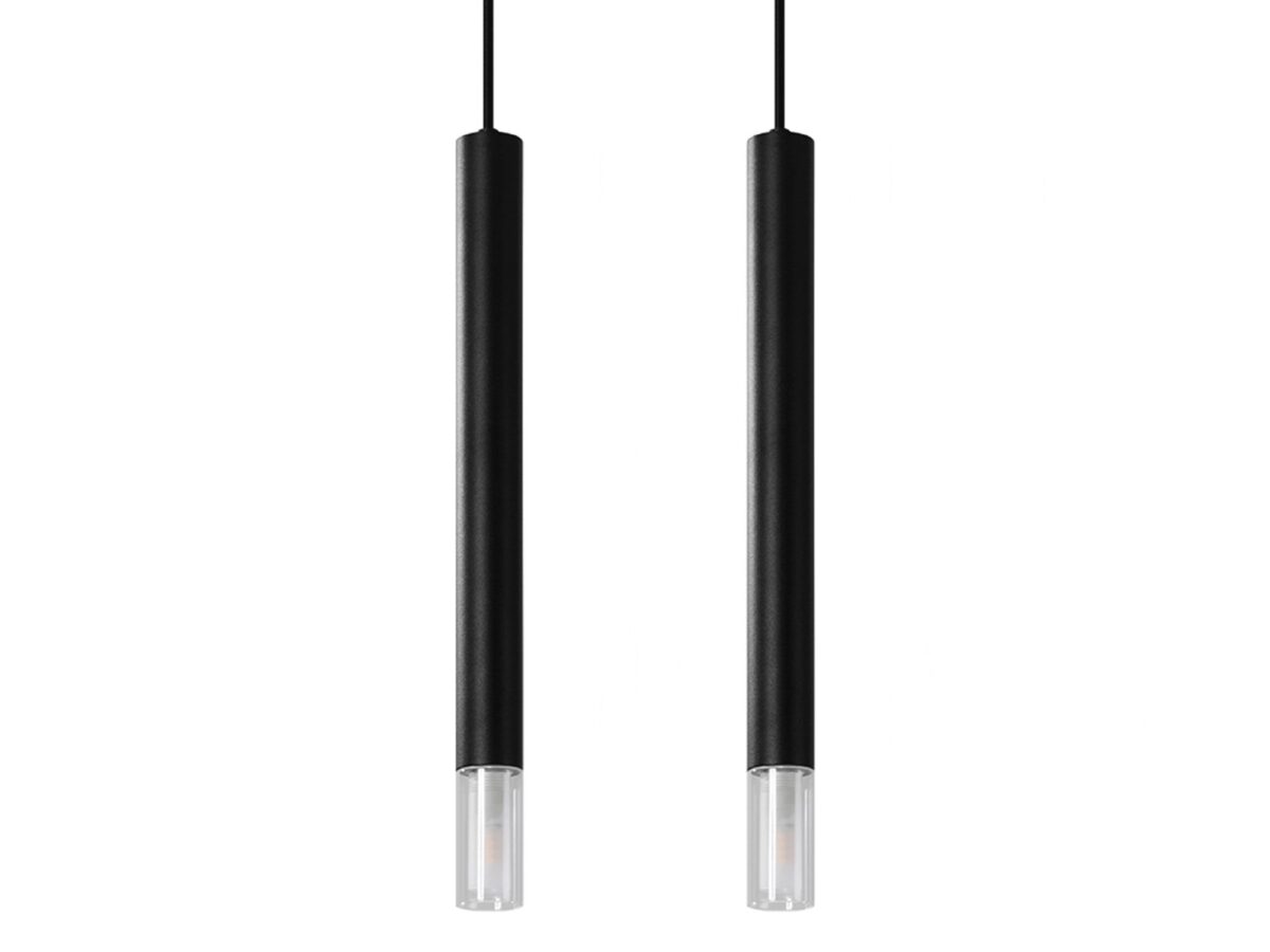Minimalistische zweiflammige Pendelleuchte 6 cm G9 WIND 2