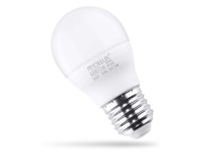 Miniatúra 4 - Guľatá LED žiarovka E27 Solux s päticou E27