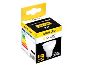 Miniatura 1 - Krabice LED GU10 510lm – bílá žárovka punktowa Solux