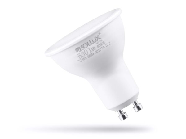 Žárovka GU10 LED bílá 530lm marki Solux