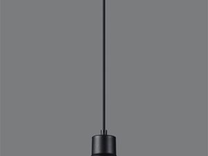 Miniaturka 6 - Lampa wisząca LED z czarnym kloszem stożkowym