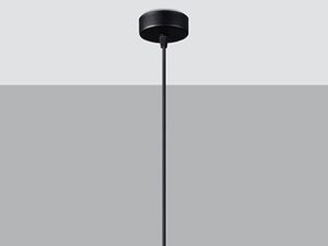 Miniatura 5 - Černá LED lampa z pojedynczym stínidlem do obývacího pokoje