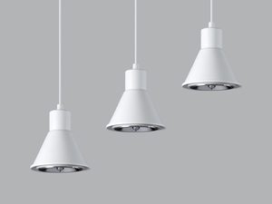 Miniatura 1 - Aranžmá se třemi bílými stínidly LED do moderní jídelny