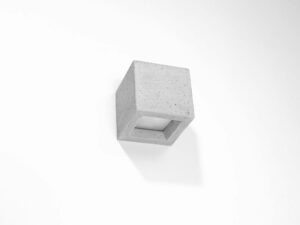 Miniatura 1 - Lampa z betonu architektonicznego v formie kostky