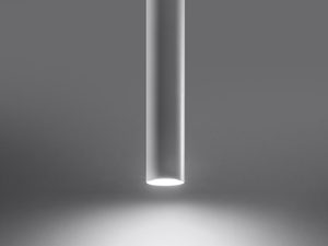 Miniatura 8 - Bílá LED tubus z podsvícením punktowym do obývacího pokoje