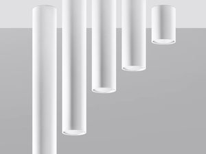 Miniatura 10 - Lampa s pěti bílými tubami LED do interiérů minimalistycznych
