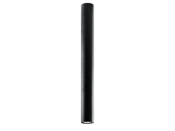 Technische Zeichnung einer hängenden LED-Röhre, Höhe 60 cm