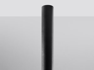 Miniatura 1 - Minimalistická závěsná lampa černá LED tubus