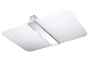 Miniatúra 8 - Štvorcové stropné LED svietidlo z matného skla