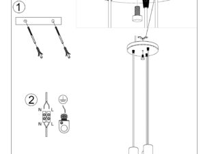 Miniaturka 7 - Instrukcja montażu drewnianych lamp wiszących