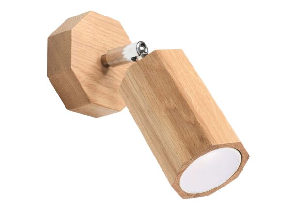 Dřevěný LED nástěnné svítidlo