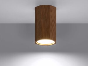 Miniatura 2 - Stropní lampa LED s čtvercovou krytem s dřeva