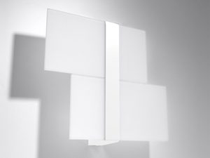 Miniatura 4 - LED stropní svítidlo s bílém provedením, forma křížová