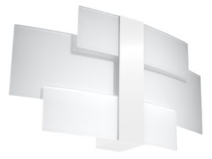 Miniatura 3 - Designová kompozice světelná LED s bílých desek do stropu