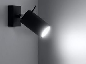 Miniatura 5 - Moderní reflektor LED černý s nastavitelným úhlem svícení