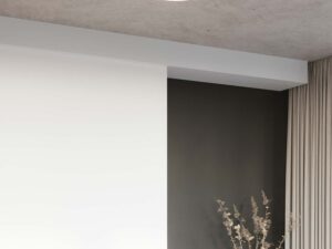 Miniaturka 5 - Nowoczesny salon z białą lampą LED nad sofą