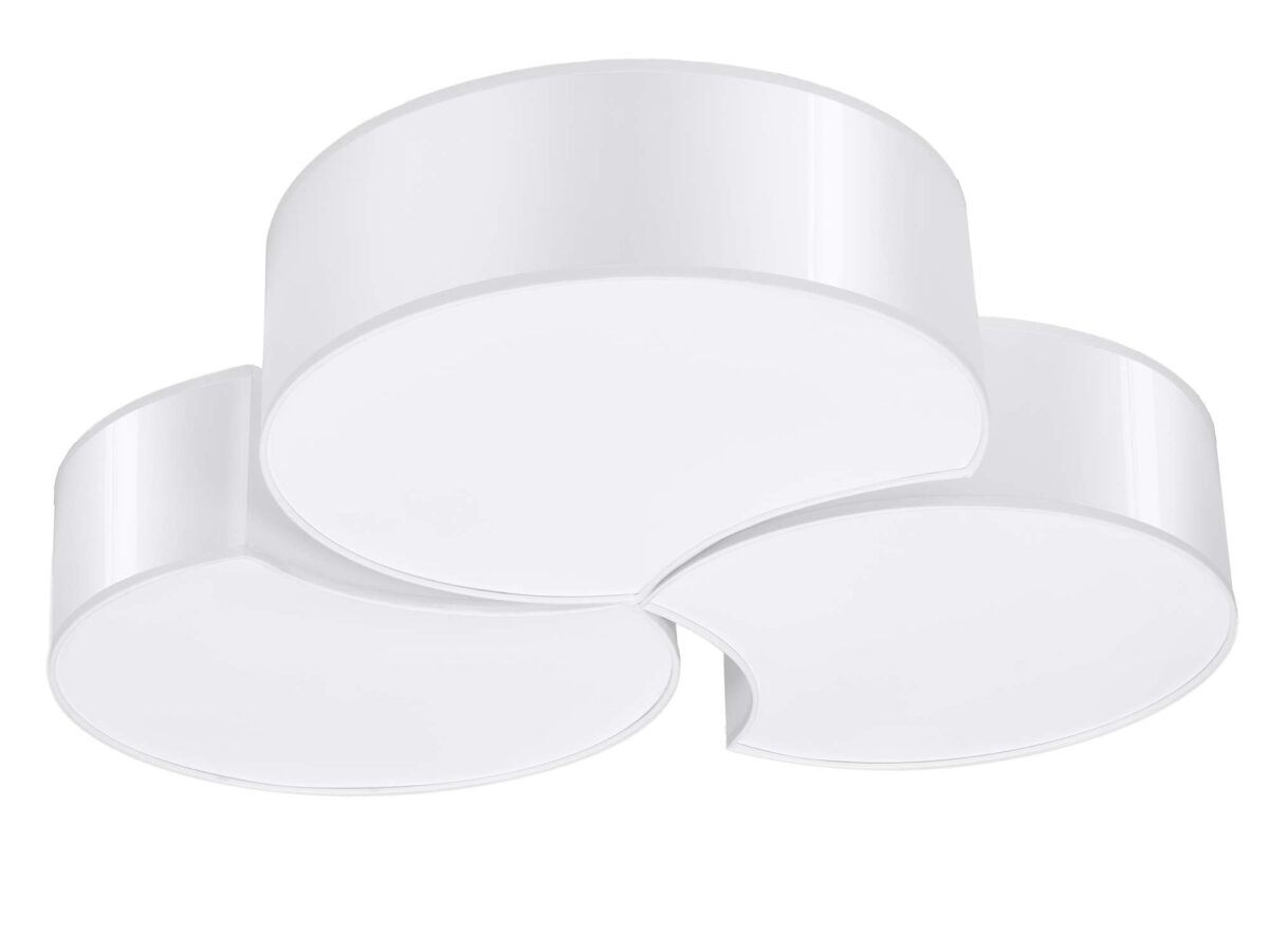 Moderne elegante Deckenleuchte weiß 6-flammig 64 cm DRACO 3B