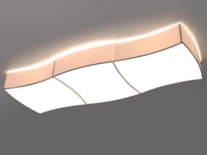Miniatura 2 - Moderní lampa LED s měkkým obloukem a světlem nepřímým