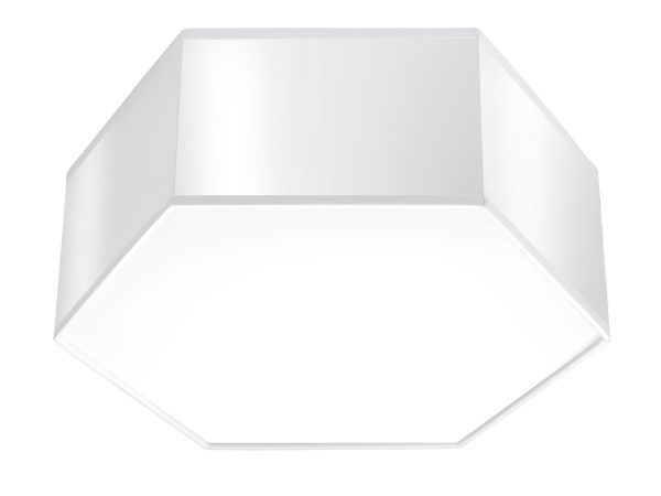 Designer-weißer sechseckiger LED-Deckenleuchter mit weichem Licht