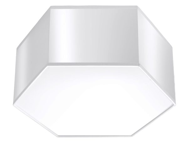 Ovale moderne schwarze LED-Leuchte für Flure oder Badezimmer