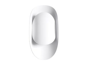 Miniatúra 14 - Designerská oválna LED lampa v bielej farbe