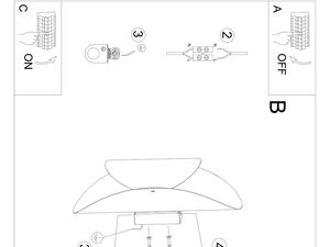 Miniatura 13 - Instrukcja montazu plafonu LED z szesciokatna podstawa