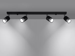 Miniatura 5 - LED lištový systém s reflektory do obývacího pokoje v industriálním stylu