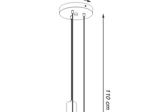 Miniatura 7 - Moderní bílá závěsná lampa LUMEN 3P