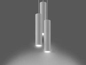 Miniatura 5 - Moderní stropní lampa s bílými LED stínidly