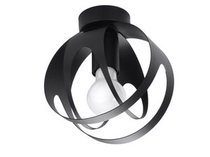 Miniatura 3 - Černá LED lampa z kulovou tělem svítidla do moderních interiérů