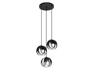 Miniatura 3 - Designová závěsná lampa se třemi LED stínidly, elegantní styl
