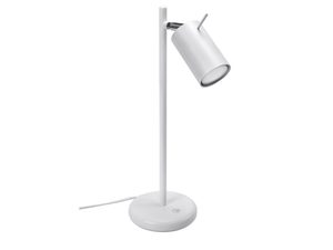 Miniatúra 8 - Biela stolová lampa s LED tienidlom, moderný štýl do kancelárie