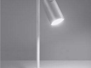 Miniatura 2 - Moderní bílá lampička biurkowa LED, skandinávský styl