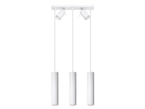Miniatura 1 - Minimalistické bílé závěsné svítidlo s LED tubusy do kuchyně