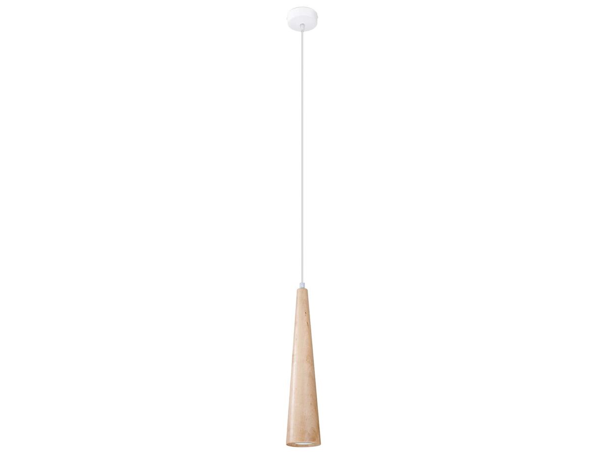 Moderne Deckenleuchte im Skandi-Stil aus Holz 8 cm SWIFT 1