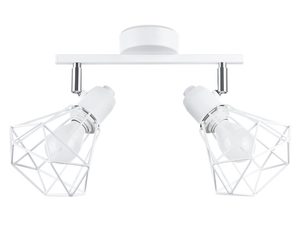 Miniatura 1 - Moderní stropní lampa se dvěma bílými reflektory do kuchyně